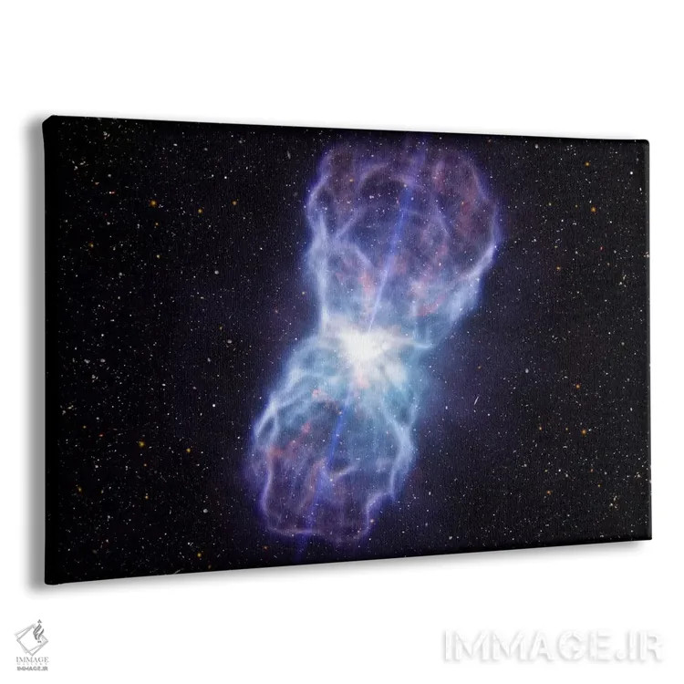 تابلو سیاهچاله ابرپرجرم اثر رصدخانه جنوبی اروپا (ESO) (سازمان نجومی) - نمای پرسپکتیو محصول