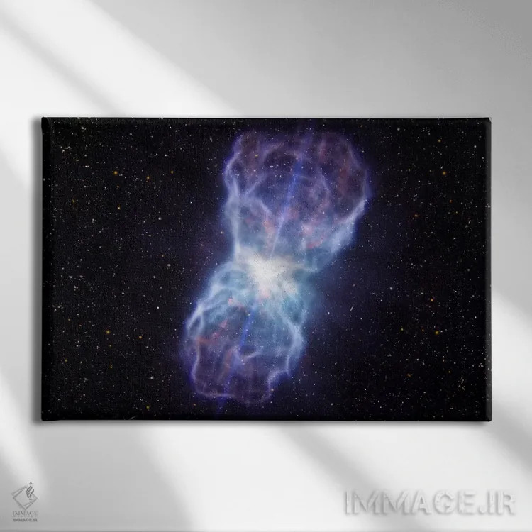 تابلو سیاهچاله ابرپرجرم اثر رصدخانه جنوبی اروپا (ESO) (سازمان نجومی) - نمای روبهرو روی دیوار