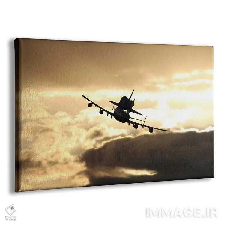 تابلو آخرین پرواز دیسکاوری (شاتل فضایی) اثر ناسا (آژانس فضایی آمریکا) - نمای پرسپکتیو محصول