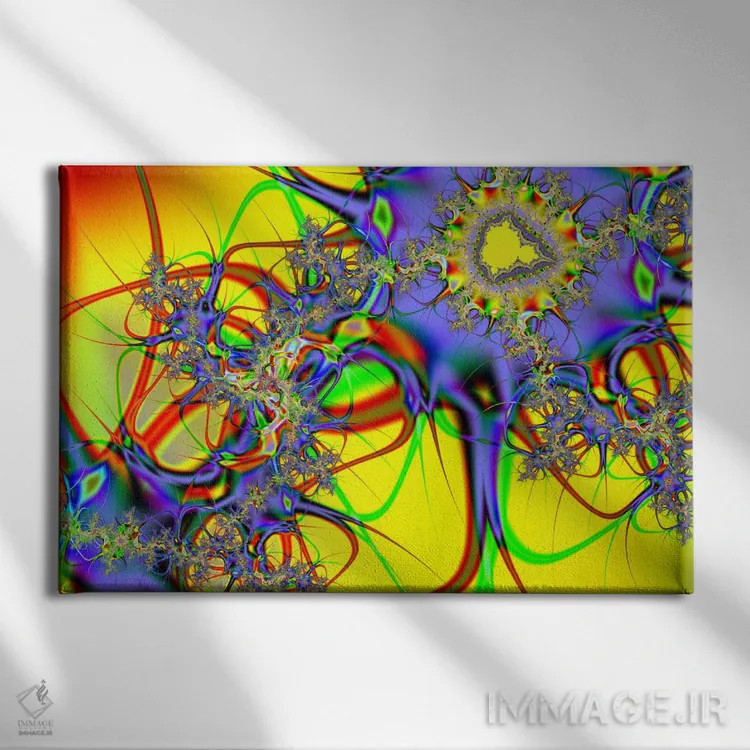 تابلو آفتابگردان اثر هنرمند ناشناس - نمای روبهرو روی دیوار