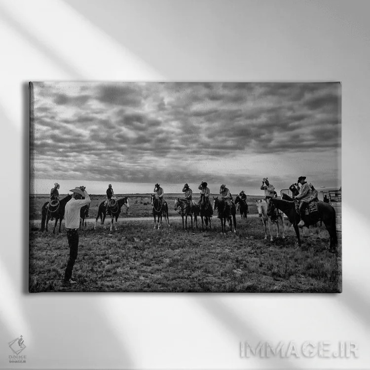 تابلو دعای صبحگاهی اثر دن بالارد - نمای روبهرو روی دیوار