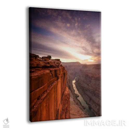 تابلو گرند کانیون (دره بزرگ آمریکا) اثر دن بالارد - نمای پرسپکتیو محصول