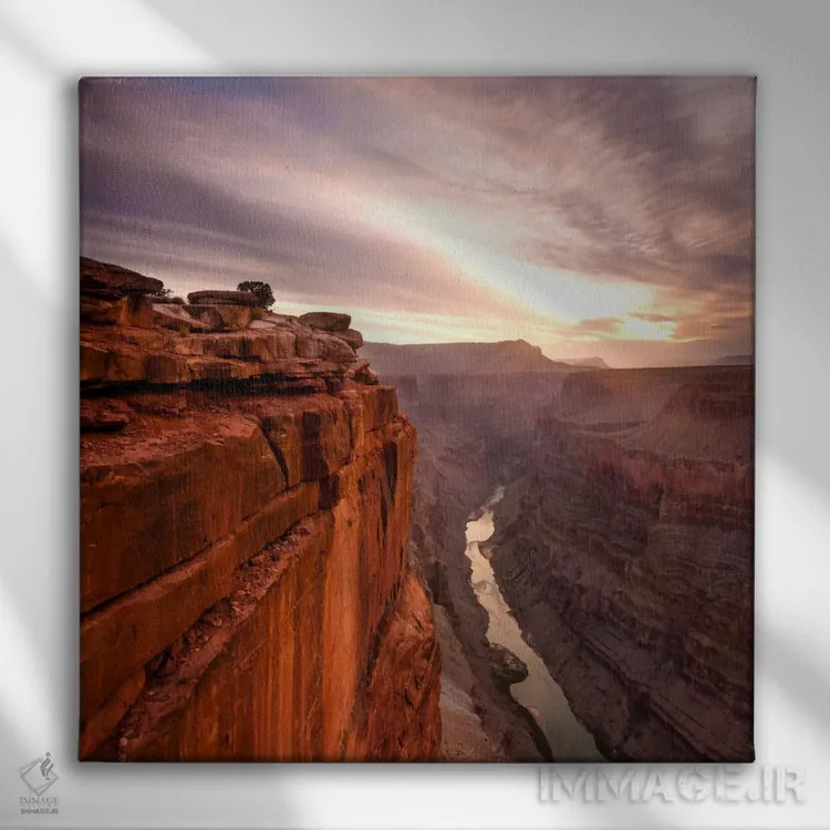 تابلو گرند کانیون شماره ۲ اثر دن بالارد - نمای روبهرو روی دیوار