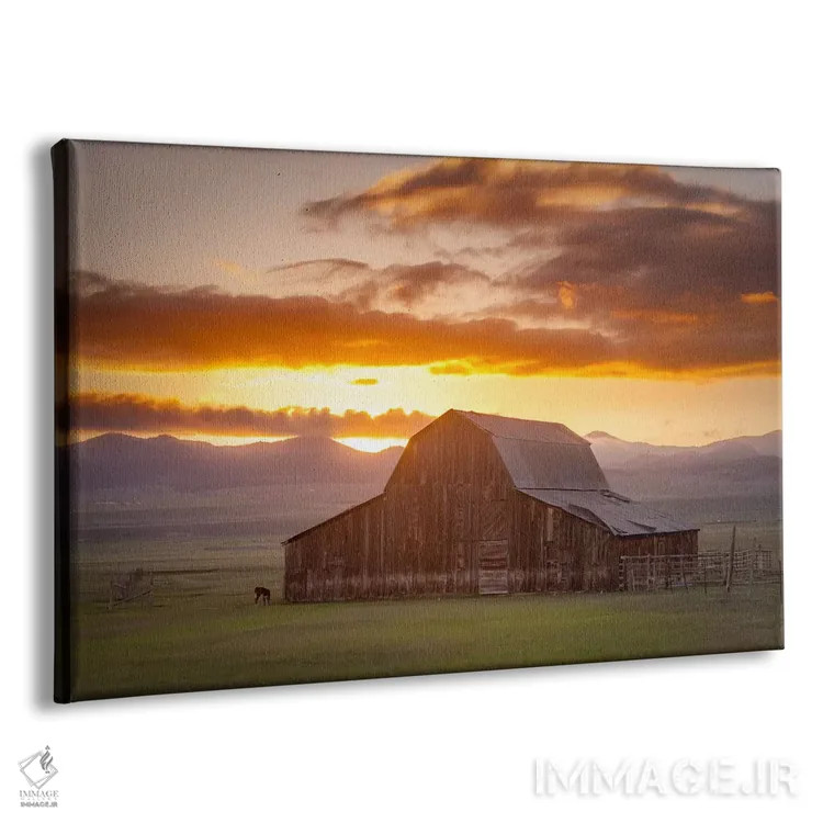 تابلو انبار در کوهستان مرطوب ۲ اثر دن بالارد - نمای پرسپکتیو محصول