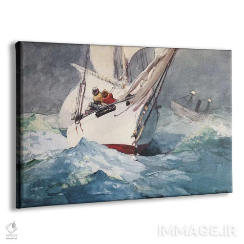 تابلو ساحل الماس، ۱۹۰۵ اثر وینسلو هومر - نمای پرسپکتیو محصول