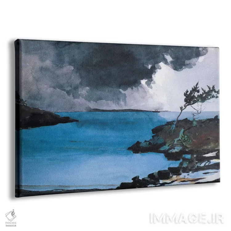 تابلو طوفان در راه، ۱۹۰۱ اثر وینسلو هومر - نمای پرسپکتیو محصول