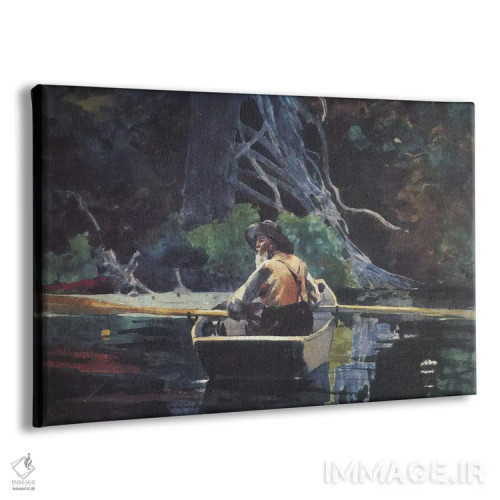 تابلو راهنمای آدیرونداک، ۱۸۹۴ اثر وینسلو هومر - نمای پرسپکتیو محصول