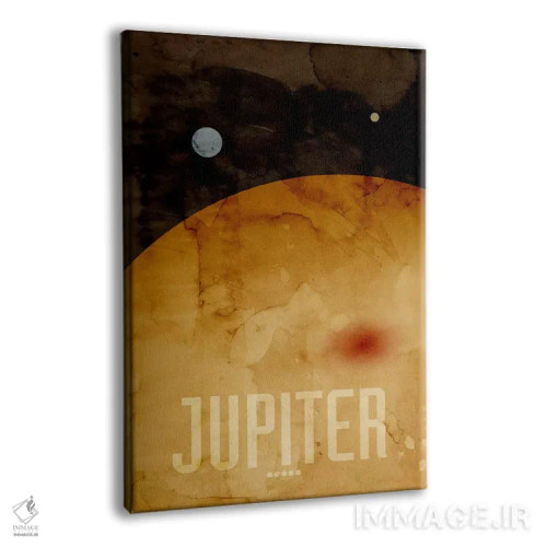 تابلو سیاره مشتری اثر مایکل تامپست - نمای پرسپکتیو محصول