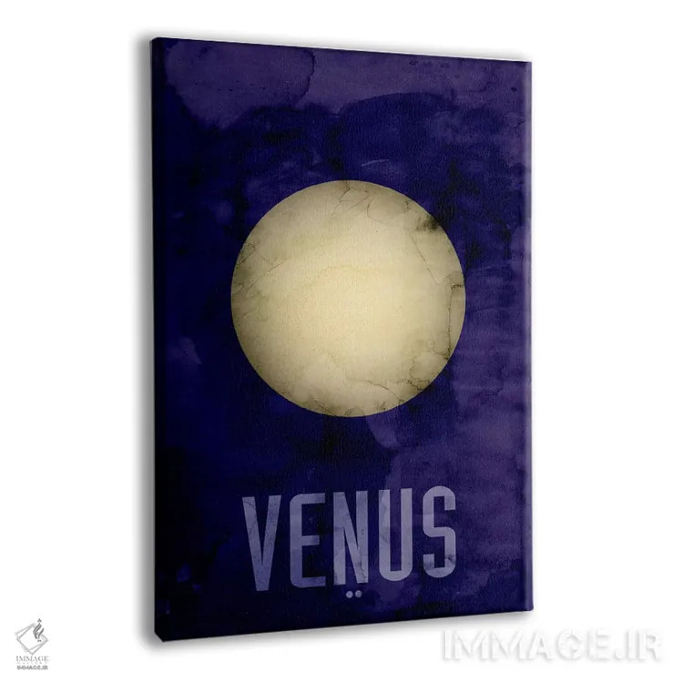تابلو سیاره ناهید (زهره) اثر مایکل تامپست - نمای پرسپکتیو محصول