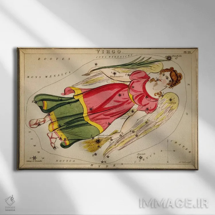 تابلو برج سنبله، ۱۸۲۵ اثر سیدنی هال - نمای روبهرو روی دیوار