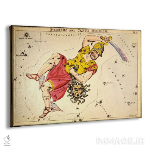 تابلو پرسئوس و سر مدوسا اثر سیدنی هال - نمای پرسپکتیو محصول