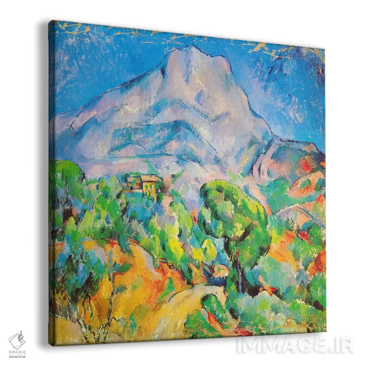 تابلو کوه سنت ویکتوار اثر پل سزان - نمای پرسپکتیو محصول