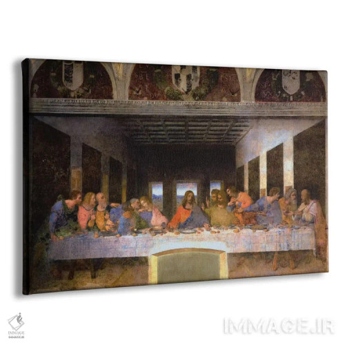 تابلو شام آخر، ۱۴۹۵-۱۴۹۸ اثر لئوناردو داوینچی (نقاش و مخترع ایتالیایی) - نمای پرسپکتیو محصول