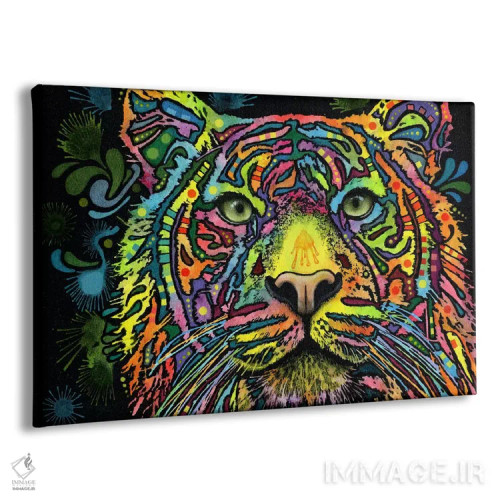 تابلو ببر اثر باور روسو - نمای پرسپکتیو محصول