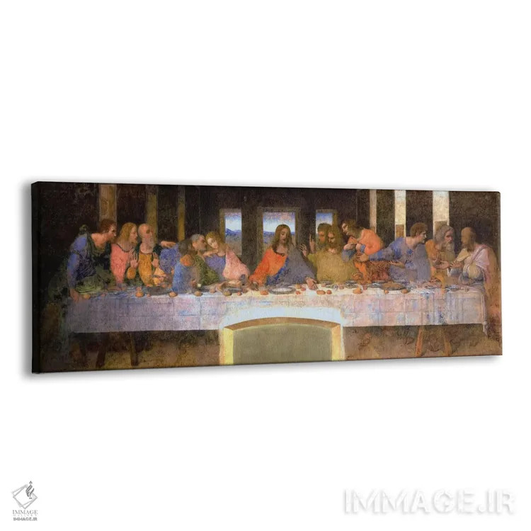 تابلو شام آخر اثر لئوناردو داوینچی (نقاش و مخترع ایتالیایی) - نمای پرسپکتیو محصول