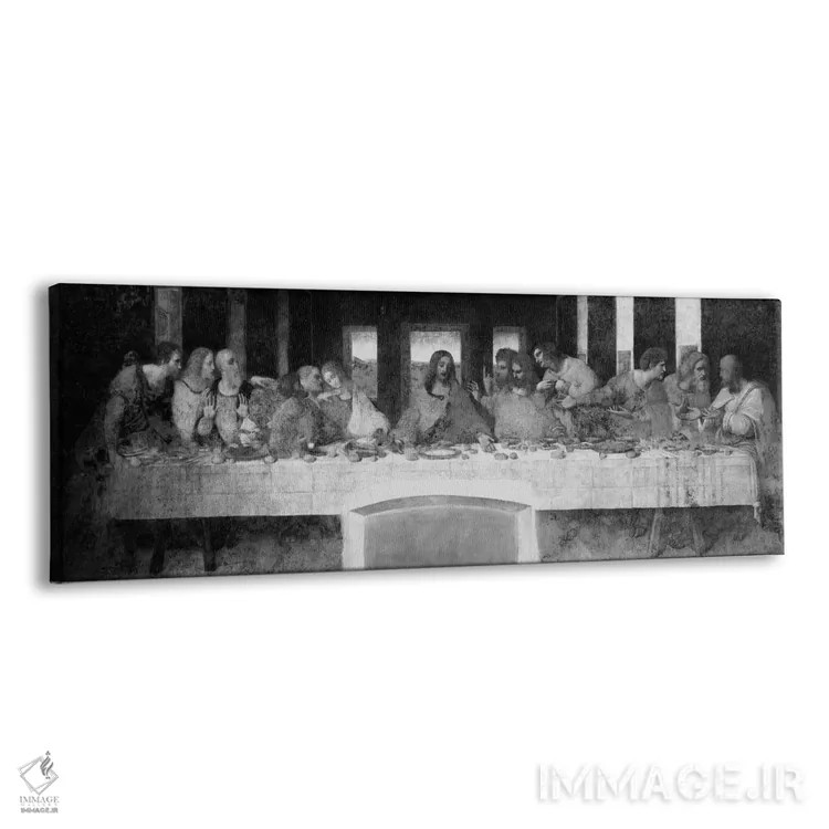 تابلو شام آخر II اثر لئوناردو داوینچی (نقاش و مخترع ایتالیایی) - نمای پرسپکتیو محصول