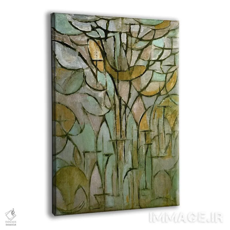 تابلو درخت، ۱۹۱۲ اثر پیت موندریان - نمای پرسپکتیو محصول