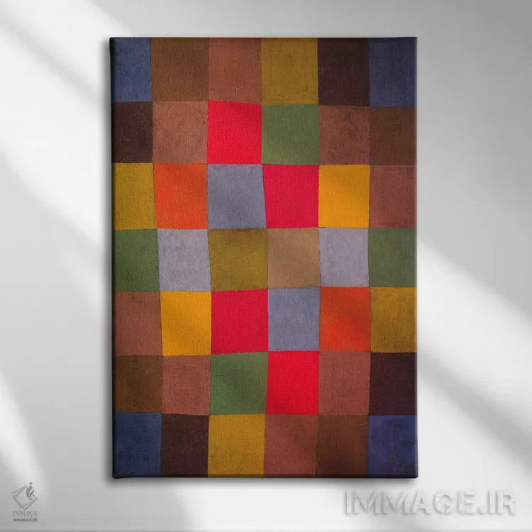 تابلو هارمونی جدید اثر پل کله - نمای روبهرو روی دیوار