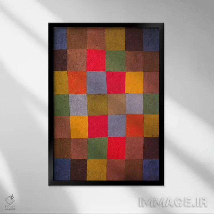 تابلو هارمونی جدید اثر پل کله - نمای قابدار مشکی