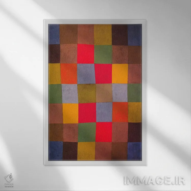 تابلو هارمونی جدید اثر پل کله - نمای قابدار سفید