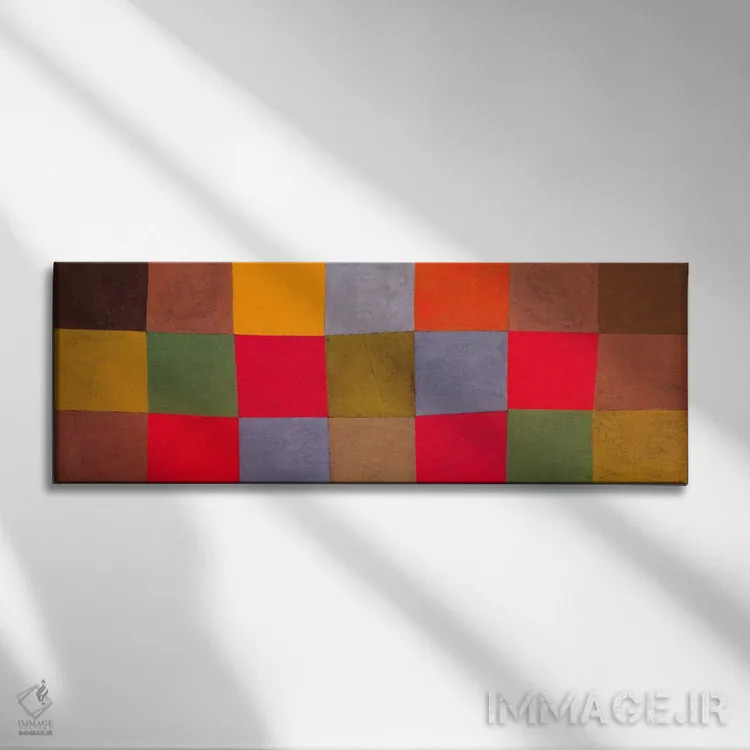 تابلو هارمونی جدید اثر پل کله - نمای روبهرو روی دیوار