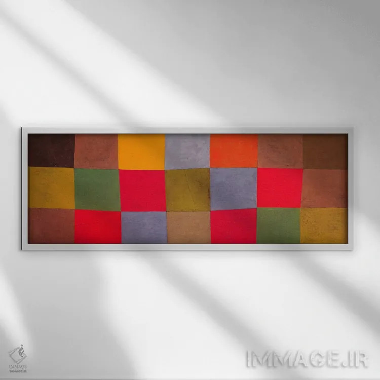 تابلو هارمونی جدید اثر پل کله - نمای قابدار سفید