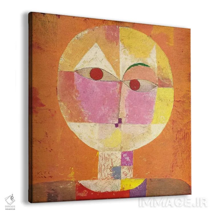 تابلو سنهسیو (نوعی گل) اثر پل کله - نمای پرسپکتیو محصول