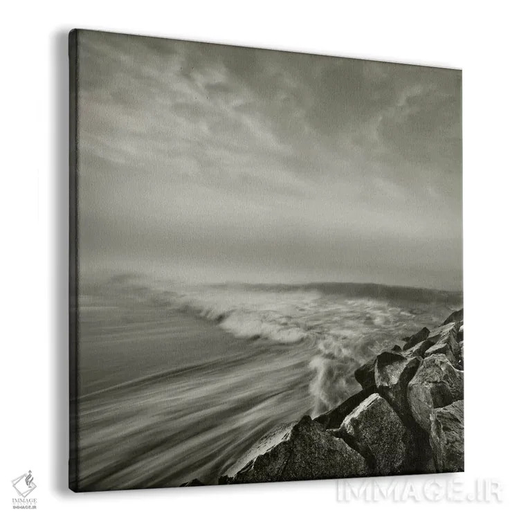 تابلو امواج بزرگ (دریا) اثر جفری آنسل آگرونس - نمای پرسپکتیو محصول