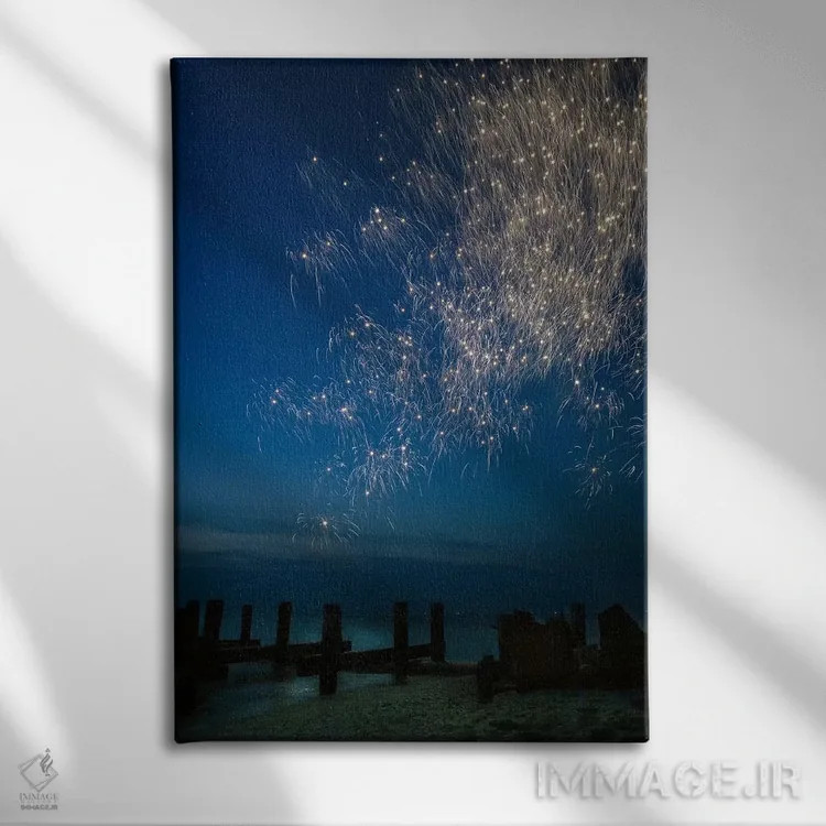 تابلو قاچاقی اثر جفری آنسل آگرونس - نمای روبهرو روی دیوار