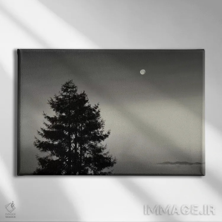 تابلو در آغاز کوهی نیست اثر جفری آنسل آگرونس - نمای روبهرو روی دیوار