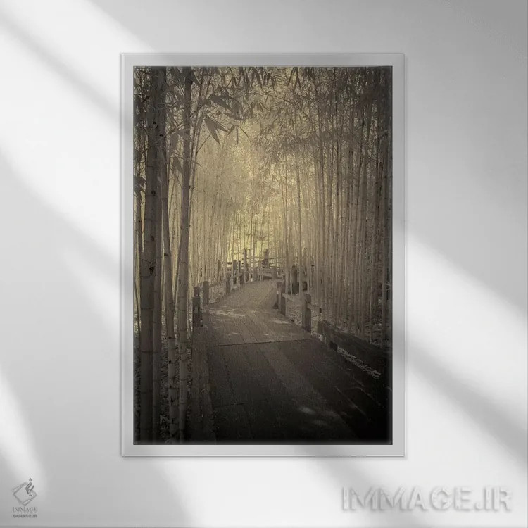 تابلو کاملاً تنها برای خودم اثر جفری آنسل آگرونس - نمای قابدار سفید