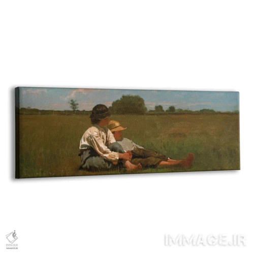تابلو پسران در مرتع اثر وینسلو هومر - نمای پرسپکتیو محصول