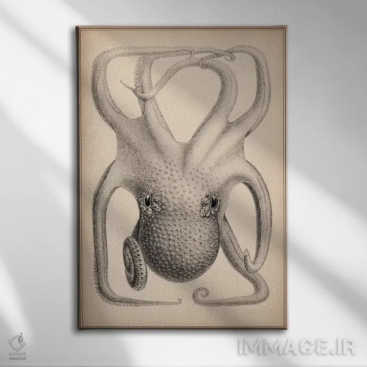 تابلو سرپاوگان جزایر هاوایی اثر استیلمن - نمای روبهرو روی دیوار