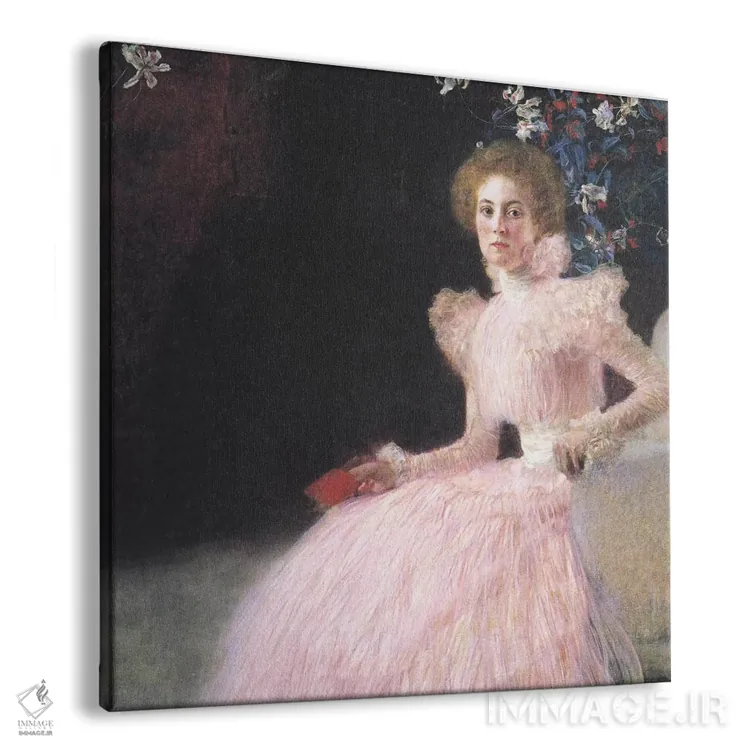 تابلو پرترهٔ سونیا کنیپس اثر گوستاو کلیمت - نمای پرسپکتیو محصول