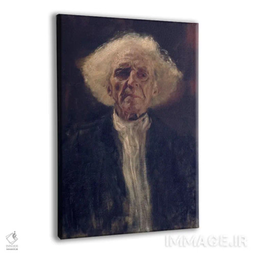 تابلو مطالعه سر مرد نابینا اثر گوستاو کلیمت - نمای پرسپکتیو محصول