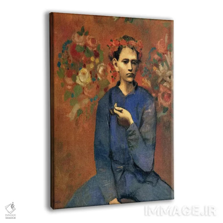 تابلو پسر با پیپ اثر پابلو پیکاسو - نمای پرسپکتیو محصول