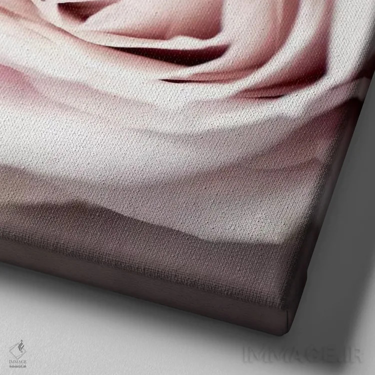 تابلو عکس گلهای قدیمی ۲ اثر سیمپوزیوم دیزاین (استودیوی طراحی) - نمای نزدیک بافت بوم