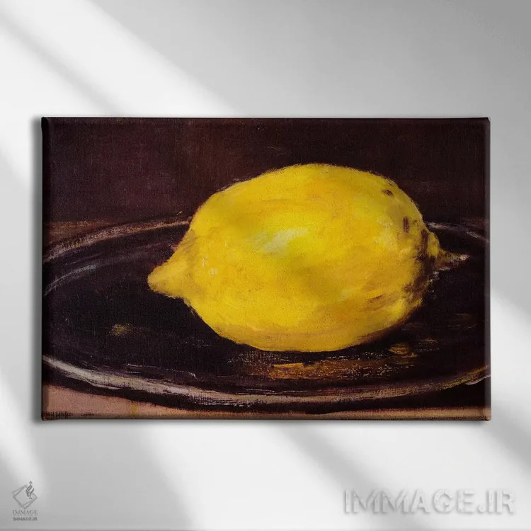 تابلو لیمو اثر ادوارد مانه (نقاش معروف فرانسوی) - نمای روبهرو روی دیوار