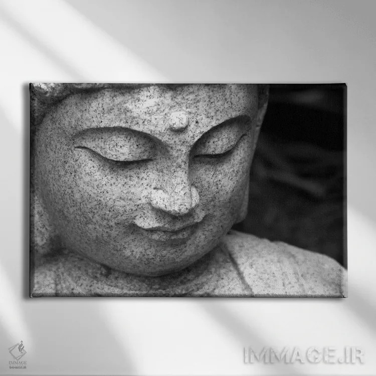 تابلو بودای چینی اثر هنرمند ناشناس - نمای روبهرو روی دیوار