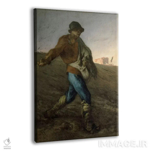 تابلو بذارکار، ۱۸۵۰ (موزه هنرهای زیبای بوستون) اثر ژان فرانسوا میه - نمای پرسپکتیو محصول