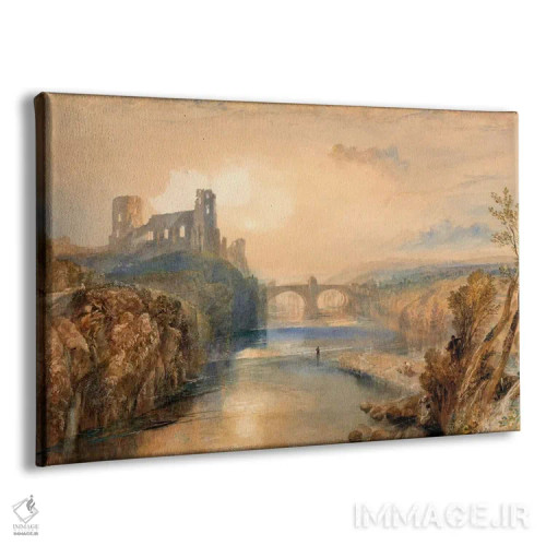 تابلو قلعهٔ برنارد اثر جی.ام.دبلیو. ترنر (نقاش بزرگ انگلیسی) - نمای پرسپکتیو محصول