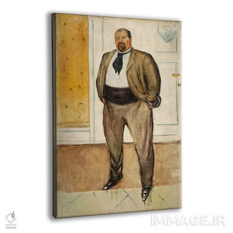 تابلو کنسول کریستن سندبرگ، ۱۹۰۱ اثر ادوارد مونک (نقاش نروژی) - نمای پرسپکتیو محصول