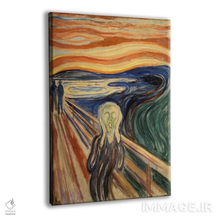 تابلو فریاد، ۱۹۱۰ اثر ادوارد مونک (نقاش نروژی) - نمای پرسپکتیو محصول