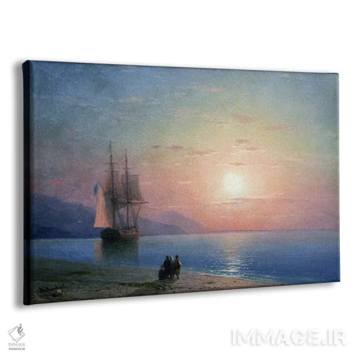 تابلو میر آناگوریا، ۱۸۶۴ (نام محل یا اثر) اثر ایوان آیوازوفسکی - نمای پرسپکتیو محصول