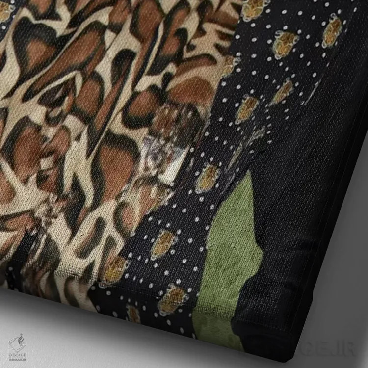 تابلو چیس، چیتا اثر فایو بای فایو کالکتیو - نمای نزدیک بافت بوم