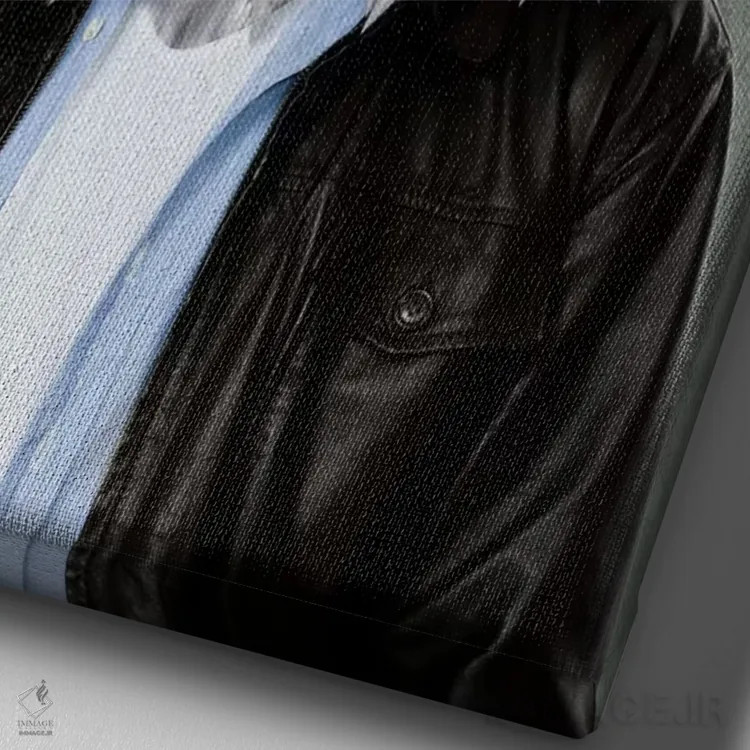 تابلو ادوارد، عقاب اثر فایو بای فایو کالکتیو - نمای نزدیک بافت بوم