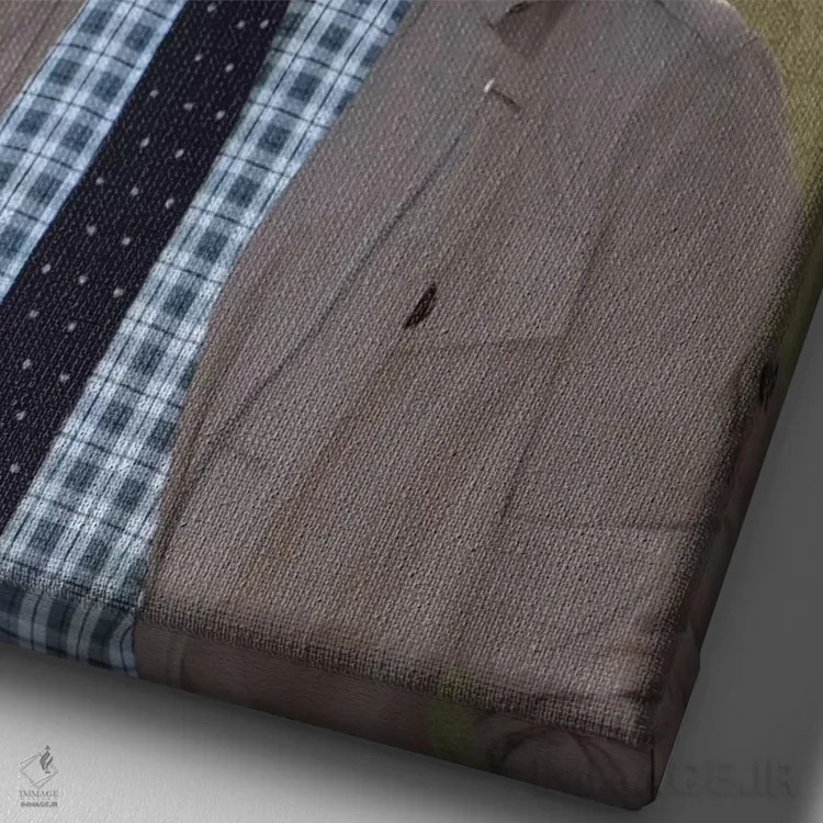 تابلو گای، سگ چوپان آلمانی اثر فایو بای فایو کالکتیو - نمای نزدیک بافت بوم