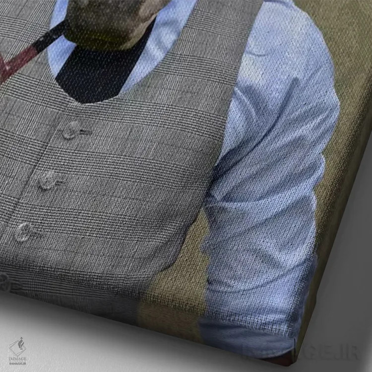 تابلو هوریس، اسب اثر فایو بای فایو کالکتیو - نمای نزدیک بافت بوم