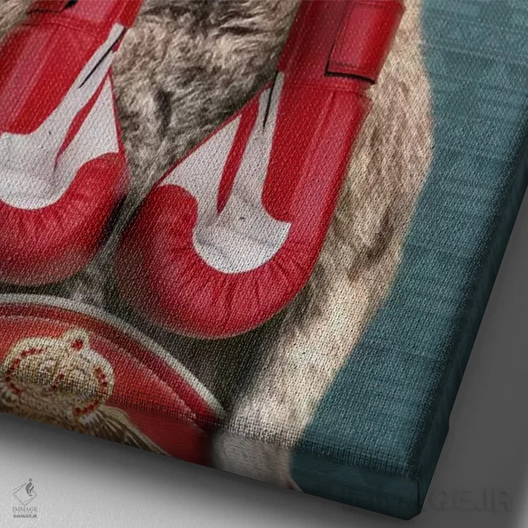 تابلو بو، کانگورو اثر فایو بای فایو کالکتیو - نمای نزدیک بافت بوم