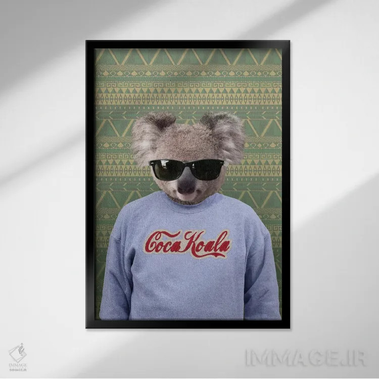 تابلو کلیفورد، کوآلا اثر فایو بای فایو کالکتیو - نمای قابدار مشکی